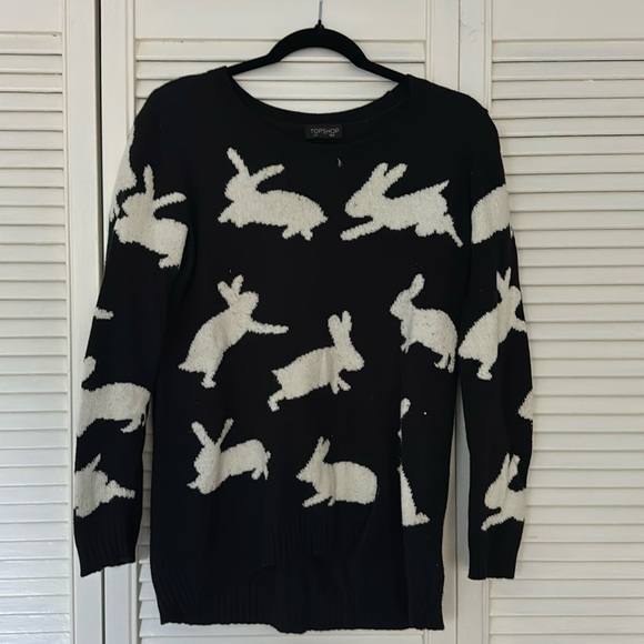 Topshop Angora Bunny Sweater - Picture 1 of 4